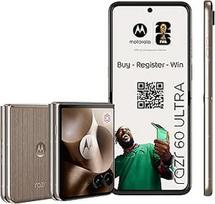 "Motorola razr 60 Ultra Flip-Phone" (6,96 colių POLED ekranas / tvirtas 4,0 colių lauko ekranas su "Gorilla Glass" keraminiu stiklu, patvarus, atsparus vandeniui, 50 MP "Moto AI" kamera, 12/256GB) Pantone Mountain Trail