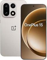 "OnePlus 15" išmanusis telefonas su trijų lustų dirbtiniu intelektu, "Snapdragon 8 Elite Gen5", 6,78 colių 165 Hz ekranu, 7300 mAh baterija, triguba 50 MP kamera, 16GB RAM + 512GB atminties, smėlio audra