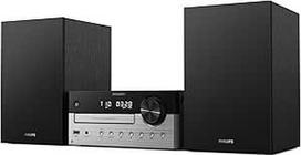 "Philips" TAM4205M2 "Micro Hi-Fi" sistema - 80 W, "Bass Reflex" garsiakalbis, CD, FM, USB, garso įvestis, "Bluetooth 5.4", "Auracast", skaitmeninis garso valdymas, nuotolinio valdymo pultas, ekologiška pakuotė