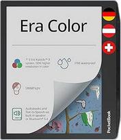 "PocketBook Era" spalvota elektroninė skaityklė, 7 colių "E-Ink" spalvotas ekranas, 32GB, "Bluetooth", atspari vandeniui, pilka - DE/at/CH versija