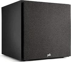 "Polk Audio Monitor XT12" aktyvusis žemų dažnių garsiakalbis, galingas 12 colių žemų dažnių garsiakalbis su 100 W AB klasės stiprintuvu, žemų dažnių dėžė (vnt.) - juodas