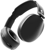 "Skullcandy Hesh 360" belaidės "Bluetooth" ausinės per ausis, iki 100 valandų veikianti baterija, triukšmo izoliacija, plokščias sulankstomas dizainas, mikrofonas "iPhone Android" - tikra juoda