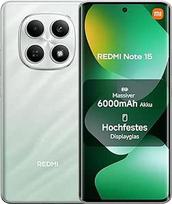 "XIAOMI Redmi Note 15" išmanusis telefonas (8+256GB) - 6000 mAh baterija, atsparus vandeniui, 108 MP kamera, 6,77" FHD+ ekranas, miško žalios spalvos, 2 metų garantija