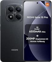 "XIAOMI Redmi Note 15 Pro" išmanusis telefonas (12+512GB) - 6500 mAh baterija, 200 MP kamera, IP65 apsauga nuo vandens, 6,77 colių FHD+ AMOLED ekranas, juodas