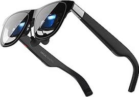 "XREAL One Pro AR Brille mit X1 Chip", XR Brille Native 3DoF, X-Prism™ Optik, 57° Sichtfeld, 171" 120Hz HD ekranas, garsas "Bose AR Glass", skirtas "iPhone16/15", "SteamDeck ROG", "Mac PC Android iOS", M(IPD57-66mm)