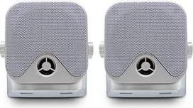 100 W 10,2 cm mini jūrinis garsiakalbis Vandeniui atspari stereofoninio garso garsiakalbių sistema, skirta ATV UTV motociklo garsiakalbiui, traktoriaus ir valties dėžės garsiakalbis, balta