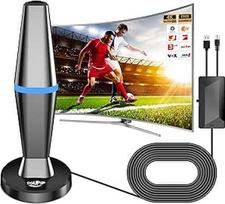 DVBT2 antena, DVB-T/DVB-T2 antena, stipresnė strypinė skaitmeninės televizijos/skaitmeninės televizijos/DAB radijo/DVB-T2 imtuvo antena, maksimalios kokybės signalas, su magnetiniu pagrindu, 3 m ilgio laidas