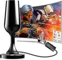 DVBT2 sustiprinta antena, nešiojamoji vidaus antena su magnetiniu pagrindu, stipri DVB-T2 HD 4K priėmimo antena, suderinama su visais televizoriais, lengvai montuojama be gręžimo