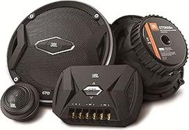 JBL automobilinė GTO 609C 6,5 colių 2 kanalų komponentinė garsiakalbių sistema su 2 vidutinio dažnio garsiakalbiais ir 2 aukštų dažnių garsiakalbiais - juoda