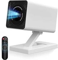 Mini projektorius su "WiFi 6" ir "Bluetooth", 4K ir 1080p palaikymas, mini projektorius su automatine geometrijos korekcija, nešiojamasis filmų projektorius nešiojamajam kompiuteriui ir išmaniajam telefonui