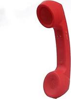 Telefono ragelis su įkraunama USB jungtimi, ABS "Bluetooth" belaidis imtuvas, apsaugotas nuo spinduliavimo, belaidis ragelis, palaiko atsakymą, atmetimą, telefonas, stereofoninis, patogus skambutis, mobiliųjų telefonų priedai (raudonas)