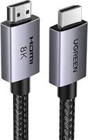 UGREEN HDMI 2.1 kabelis 10K 8K 60Hz 4K 240Hz 165Hz 144Hz 144Hz 120Hz 48Gbps didelės spartos, HDMI kabelis 2.1 Ultra HD eARC HDR 10+ HDCP Dolby Vision VRR suderinamas su "Mac Mini M4/PS5/Xbox Series X/Laptop" (10 m)
