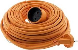Zenitech 16A HO5VV-F 2x1,5 oranžinis 20 m prailgintuvas