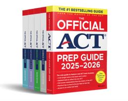 Official ACT Prep & Subject Guides 2025-2026 Complete Set