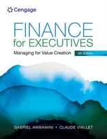 Finance for Executives: Managing for Value Creation