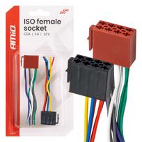 ISO CCA 5A 12V moteriška jungtis, AMIO-04444