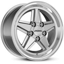 Ratlankis RONAL R15x7 5x112 ET 23 CB 66 (Silver Horn Polished)