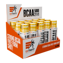 Extrifit SHOT BCAA 5000 mg 15 vnt x 90 ml (BCAA amino rūgštys)