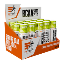 Extrifit SHOT BCAA 5000 mg 15 vnt x 90 ml (BCAA amino rūgštys)