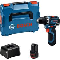 Bosch Akku-Bohrschrauber GSR 12V-32 Professional 12Volt blau/schwarz 2x Li-Ionen Akku 2 (06019N7002)