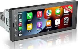 "Android" automobilinis radijas 1Din su ekranu, belaidis "CarPlay" ir "Android" automobilinis radijo jutiklinis ekranas su "Bluetooth Navi WiFi", FM/AM/RDS radijas