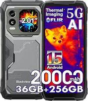 "Blackview Xplore 1 Pro" termovizoriaus kamera Lauko mobilusis telefonas be sutarties "Android 15", 36GB + 256GB/2TB 20000mAh išmanusis telefonas "Gemini AI", 6,78 colių FHD+, 64MP + 50MP, lauko išmanusis telefonas