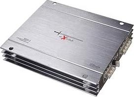 "Excalibur X600.2" automobilinis stiprintuvas 2 kanalų 2 x 600 W "Mosfet" HiFi automobilinis galios stiprintuvas su žemų dažnių stiprintuvu 1200 W maksimali 2 omų kintama kryžminė jungtis