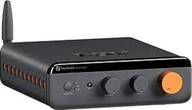 "Fosi Audio BT20A MAX" stiprintuvas "HiFi Stereo", 300 Wx2 "HiFi" stiprintuvas su PFFB technologija, LDAC "Bluetooth 6.0", dviem nepriklausomais maitinimo šaltiniais, nuotolinio valdymo pultu, idealiai tinka 2.1 sistemoms ir namų garso aparatūrai