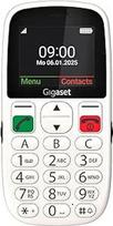 "Gigaset GL395" mobilusis telefonas - paprastas valdymas senjorams, dideli mygtukai ir SOS avarinis mygtukas - apsauga nuo dulkių ir purslų, IP44 apsaugos klasė - be sutarties - 2,2 colio spalvotas TFT ekranas, perlamutrinės baltos spalvos