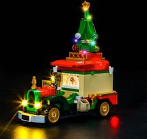 "LocoLee" šviesų rinkinys, suderinamas su "Lego 40746 Santa Van", tik šviesų rinkinys - be modelio, šviesų apšvietimo rinkinys, suderinamas su "Lego 40746 Santa's Delivery Truck