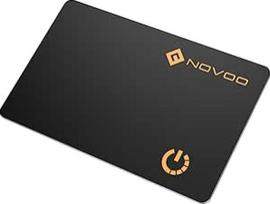 "NOVOO Air Tag" raktų ieškiklis "Smart Tracker" daiktų ieškiklis NFC1-207C-BK-VC
