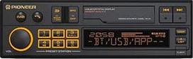 "Pioneer" SXT-C10PS 1-DIN automobilinis radijas: retro dizainas ir naujausios technologijos, "Bluetooth", DAB+, USB, AUX, RGB apšvietimas, 13 juostų ekvalaizeris, "Pioneer Smart Sync" programėlė