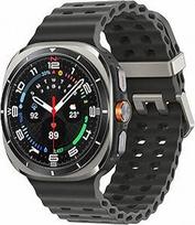 "Samsung Galaxy Watch Ultra" išmanusis laikrodis, fitneso laikrodis, fitneso seklys ir aktyvumo seklys, 47 mm, LTE, titano sidabro spalvos, 36 mėnesių garantija