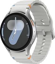 "Samsung Galaxy Watch7" 1,5" [1.5] AMOLED 44mm skaitmeninis 480x480 pikselių jutiklinis ekranas sidabrinis Wi-Fi GPS [palydovinė] (Galaxy Watch 7 44mm BT Silver)
