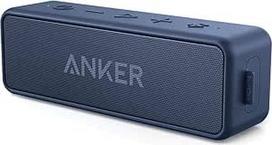 "Soundcore Anker 2" "Bluetooth" garsiakalbis, fantastiškas garsas, milžiniški bosai su dvigubais bosų garsiakalbiais, 24 valandų baterija, patobulinta IPX7 apsauga nuo vandens, belaidis garsiakalbis "iPhone", "Galaxy" ir kt.