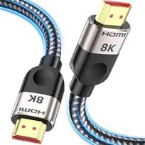 "Southlight" HDMI 2.1 kabelis 7,5 m [8K @ 60Hz, 4K @ 120Hz144Hz, 48Gbps] Ypač didelės spartos 7680P eARC HDCP 2.2 ir 2.3 DTS:X Dynamic HDR Dolby Atmos