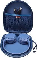 "XANAD" ausinių dėklas, skirtas "Sony" WH-CH520 belaidėms "Bluetooth" ausinėms "On-Ear" ausinių dėklas (mėlynas)