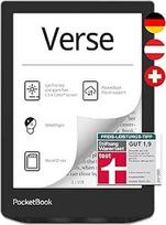 Elektroninė skaityklė "PocketBook Verse", 6 colių "E-Ink Touch", 8GB, "microSD", šviesiai pilka - DE/at/CH versija