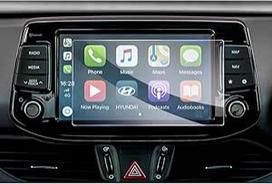 GAFAT 8 colių 2017-2019 m. Hyundai i30 N Line/Fastback N/Estate navigacijos ekrano apsauga i30 2018 m. GPS, atspari smūgiams, 9H, atspari įbrėžimams