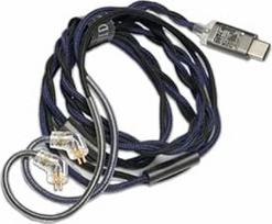 Hidizs ST2 PRO USB-C DAC skaitmeninis ausinių kabelis 0,78 mm 2 kontaktų tamsiai mėlynas