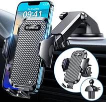 VANMASS mobiliojo telefono laikiklis automobilyje 2026 Upgrade 4-in-1 siurbimo taurė ir ventiliacija 100 % saugus universalus mobiliojo telefono laikiklis automobilyje, skirtas įrenginiams, vidaus durų rankenoms, skirtas visiems "iPhone 17/16/15/14 Pro Ma