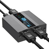 VEDINDUST 8K60Hz HDMI skirstytuvas 1 į 2 išėjimai 4K120HZ HDMI 2.1 skirstytuvas palaiko EDID HDCP2.3 Xbox PS4 PS5 Roku Blu-Ray grotuvas Firestick HDTV