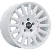 OZ RACING Rally Raid Race White Red Lettering R18 5x130.00 ET48 CB71.60 J8.5