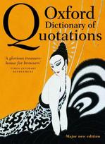 Oxford Dictionary of Quotations