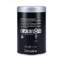 Echosline Karbon 9 Dust-Free Bleaching Powder with Charcoal 500 g