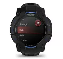 Išmanusis laikrodis Garmin Instinct 3 50mm Black/Bolt Blue 010-03020-03