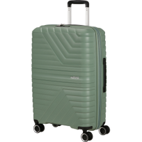 Vidutinis lagaminas American Tourister FlyTwist V žalias (Botanic Green)