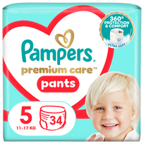 PAMPERS sauskelnės PC VP S5 34 vnt.  81750549