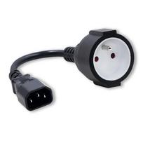 Qoltec Adapter IEC 320 C14 / FRENCH
