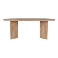 Valgomojo stalas iš ąžuolo 90x200 cm Sabella – Kalune Design